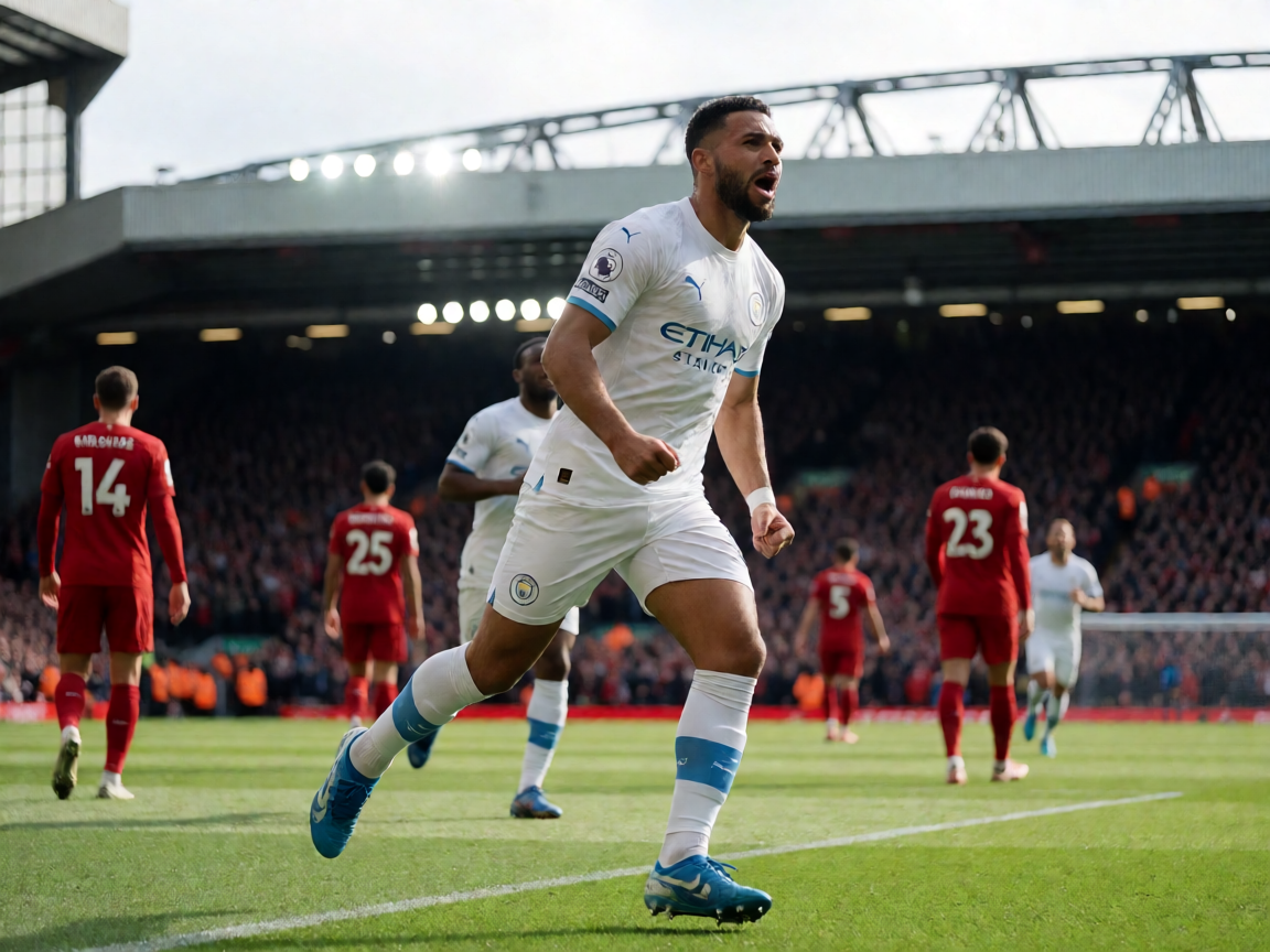 英超曼城对阵利物浦赛后分析